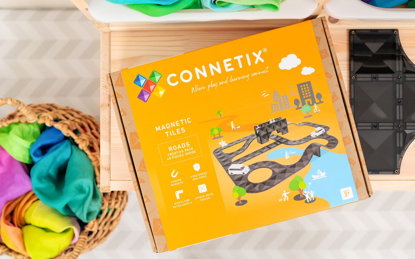 Connetix - Creative Roads Pack 48pc