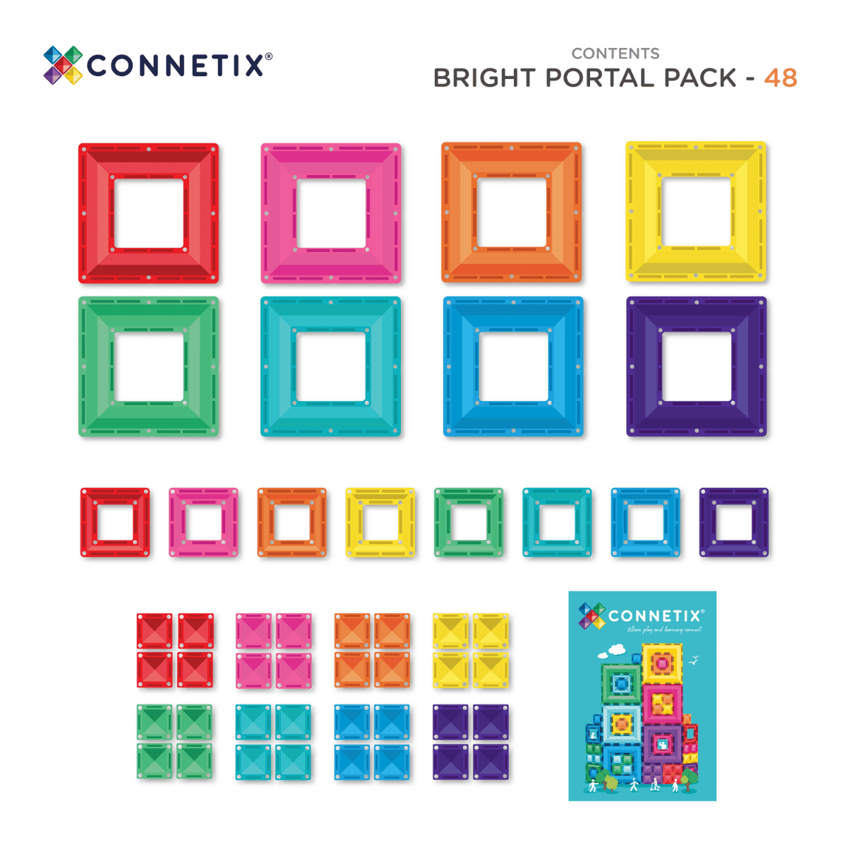 Connetix - Bright Portal Pack