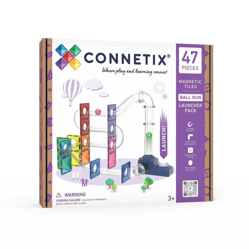 Connetix - Ball Run Launcher 47 PC - NEW