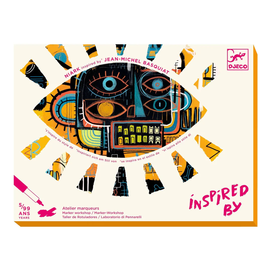 Djeco - Inspired Art Brooklyn-Jean Michel Basquiat