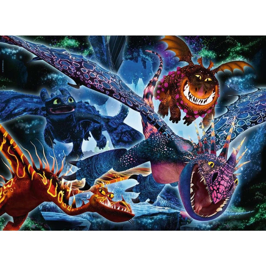 Ravensburger - Dragons 3 Puzzle 200p