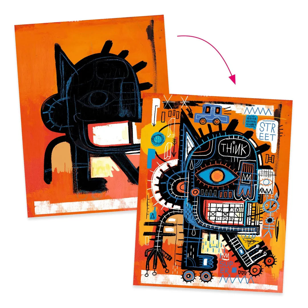 Djeco - Inspired Art Brooklyn-Jean Michel Basquiat