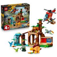 LEGO - Jurassic World Velociraptor, Stegosaurus & Pteranodon Rescue 77981