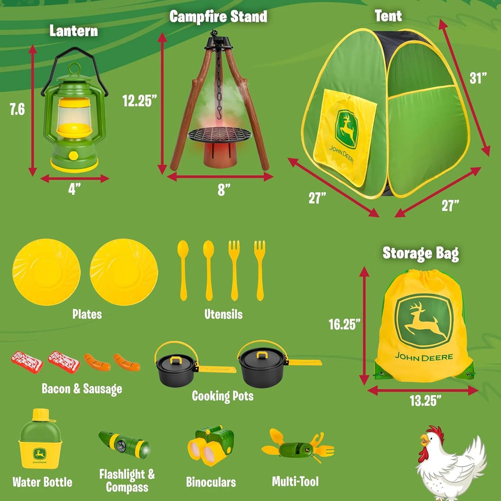 John Deere - Pop-up Camping set