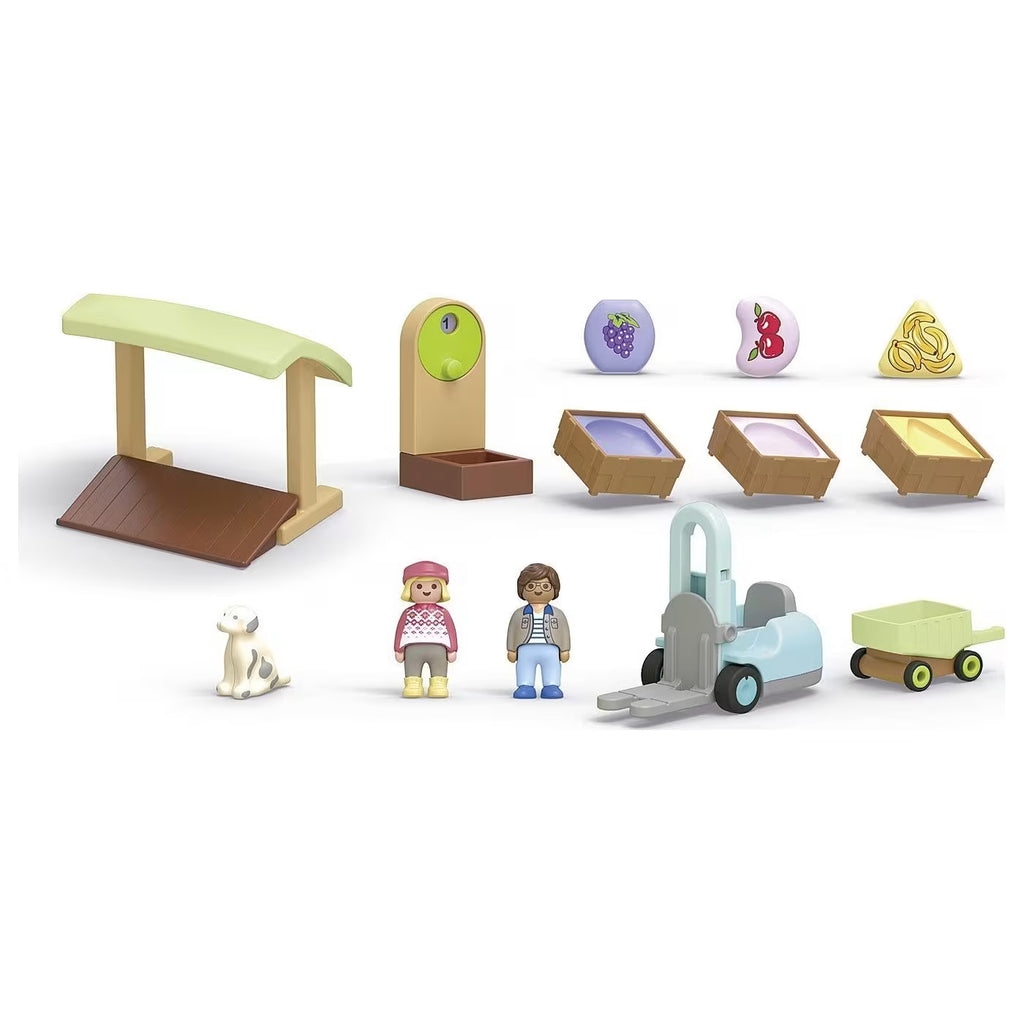 Playmobil - Junior Organic Market Stall 71691