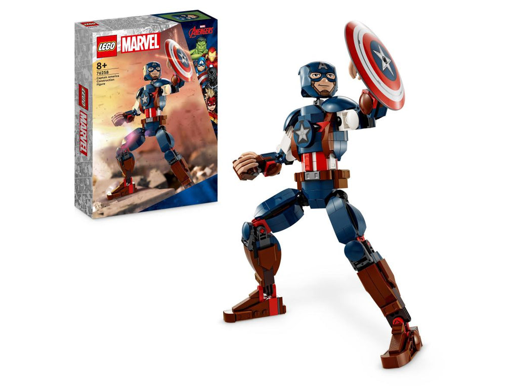 LEGO - Marvel Captain America Construction Figure 76258