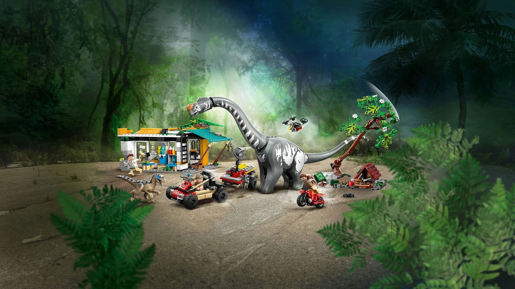 LEGO - Jurassic World Raptor & Titanosaurus Tracking Mission 76973
