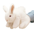 Folkmanis - White Bunny Rabbit Puppet