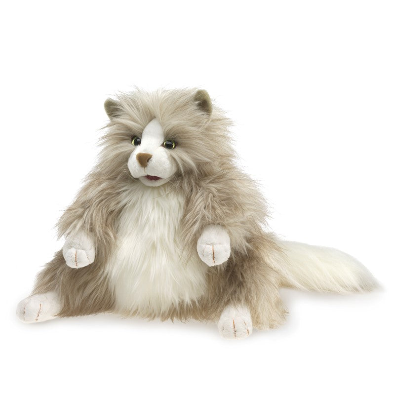 Folkmanis - Fluffy Cat Puppet