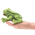 Folkmanis - Mini Frog Pack Finger Puppet