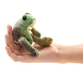 Folkmanis - Mini Sitting Frogs Finger Puppet
