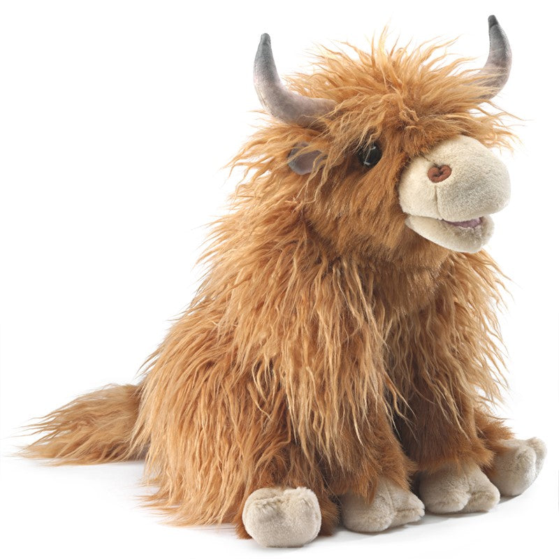 Folkmanis - Highland Cow Puppet