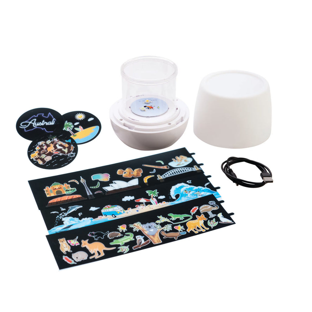 MDI - Lumi Go Round LED Projector Australiana