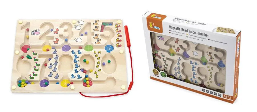 VIGA - Magnetic Bead Trace Board - Numbers