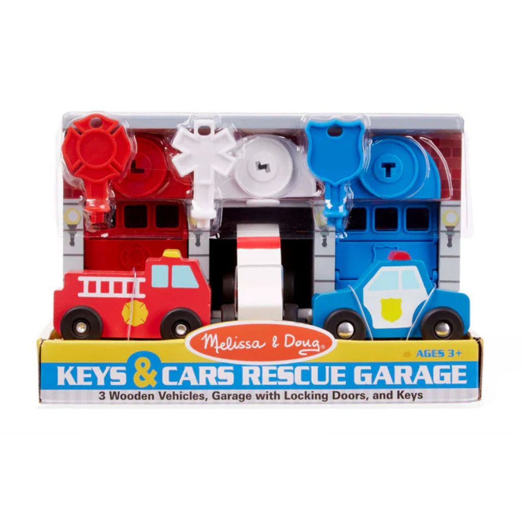 Melissa & Doug Keys and Cars Rescue Garage