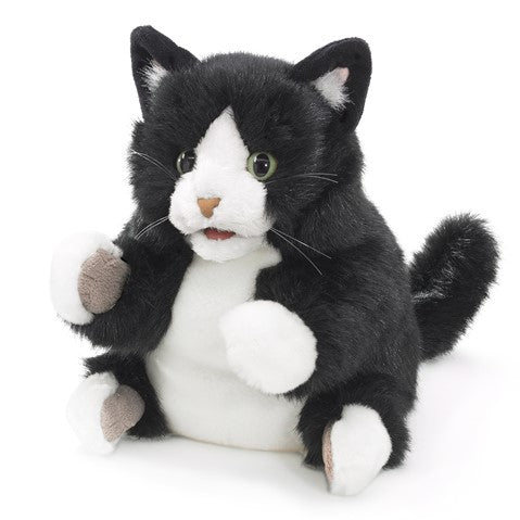 Folkmanis - Tuxedo Kitten Puppet