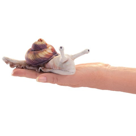 Folkmanis - Mini Snail Finger Puppet