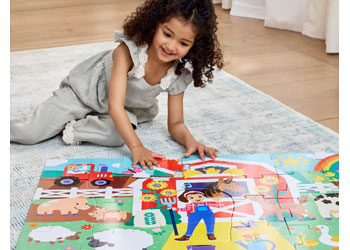 Melissa & Doug - Ms. Rachel Farm Floor Puzzle