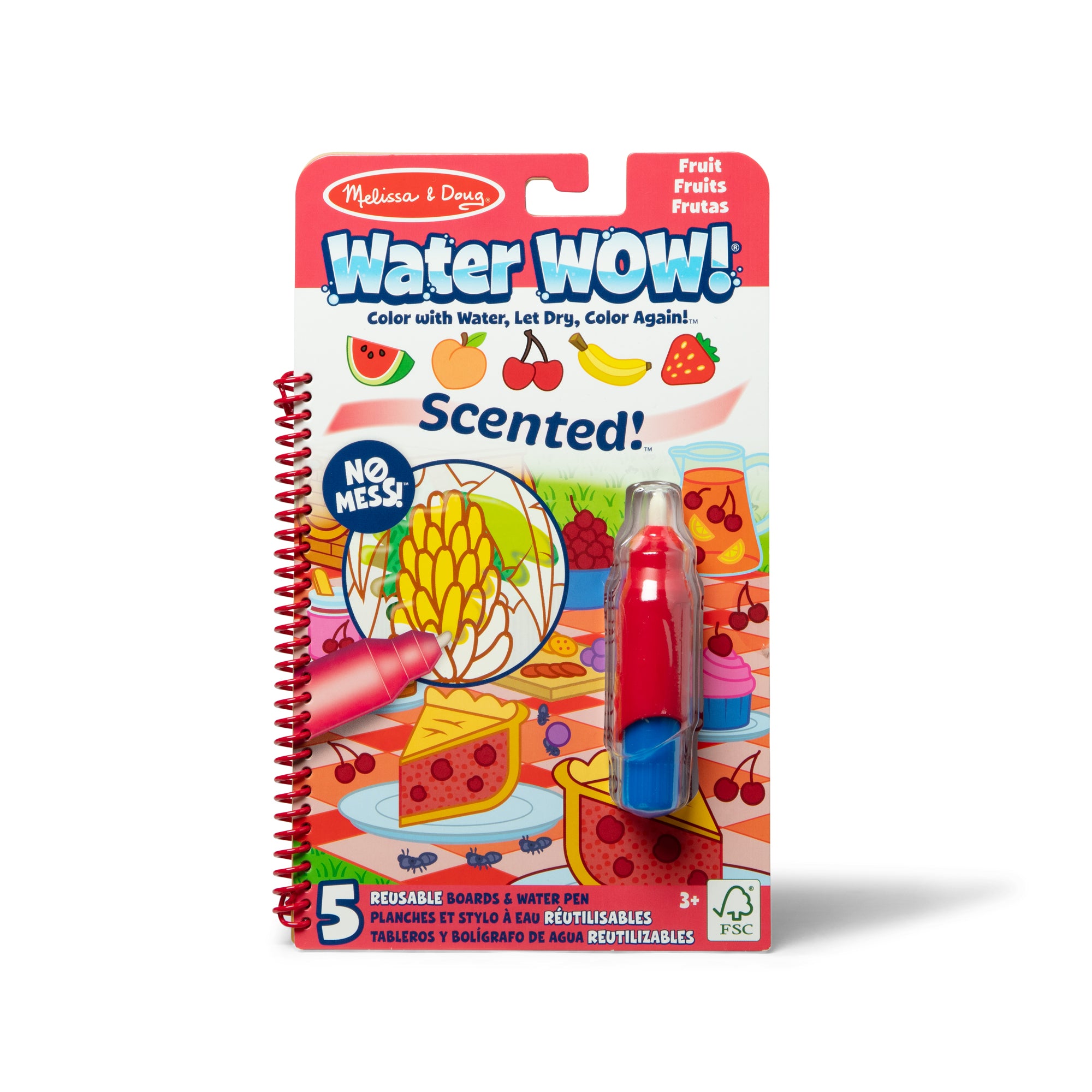 Melissa & Doug - Water Wow! Scented Fruits Pad