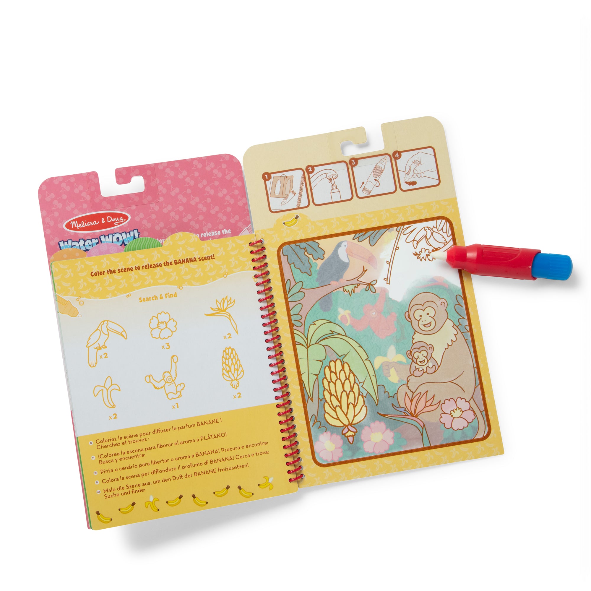 Melissa & Doug - Water Wow! Scented Fruits Pad
