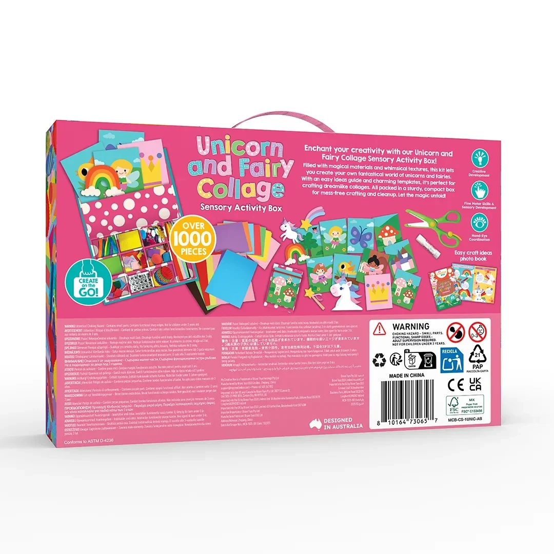 My Creative Box - Unicorn & Fairy Collage Activity Box