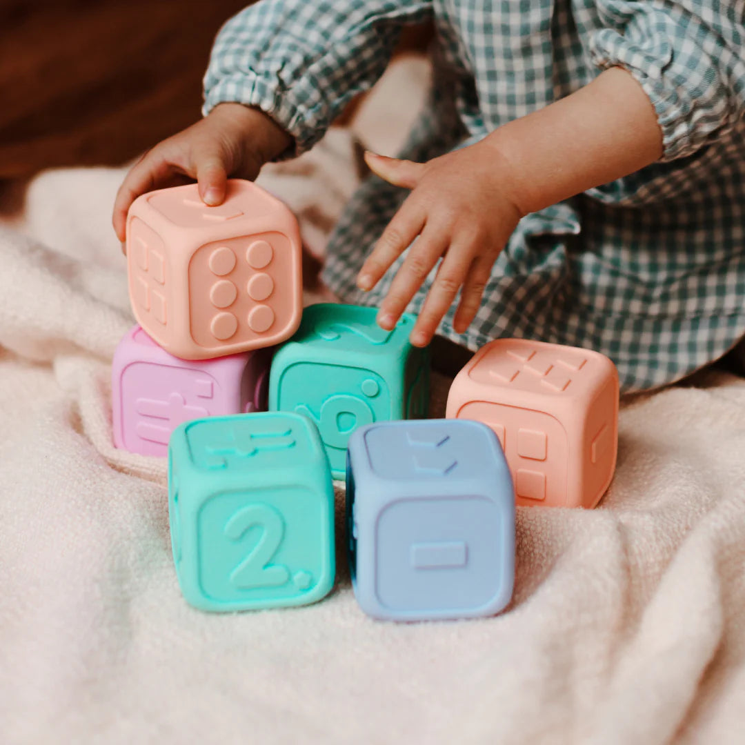 Jellystone - My First Dice - Bubblegum & Peach