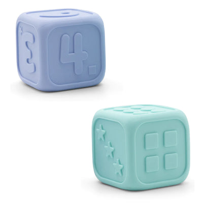 Jellystone - My First Dice - Soft Blue & Soft Mint