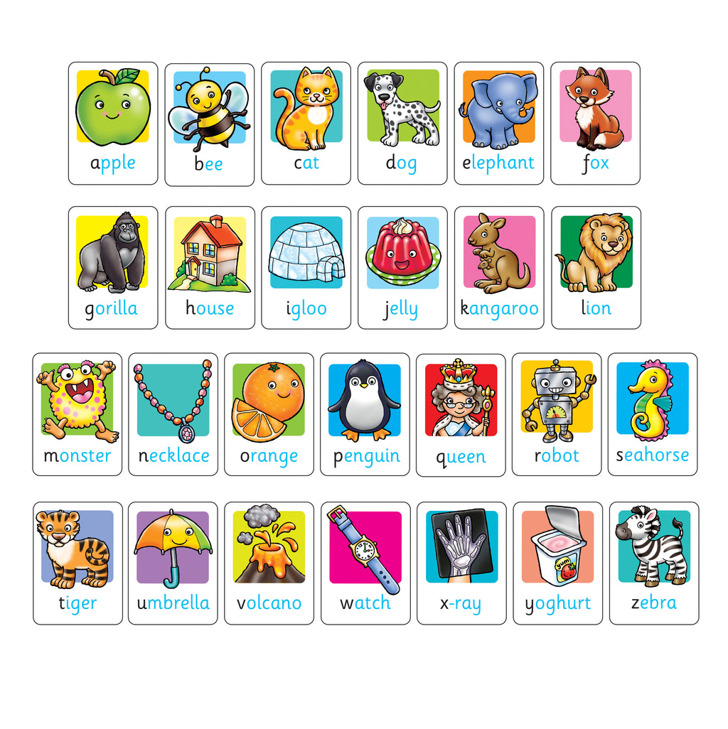 Orchard - Alphabet Flashcards