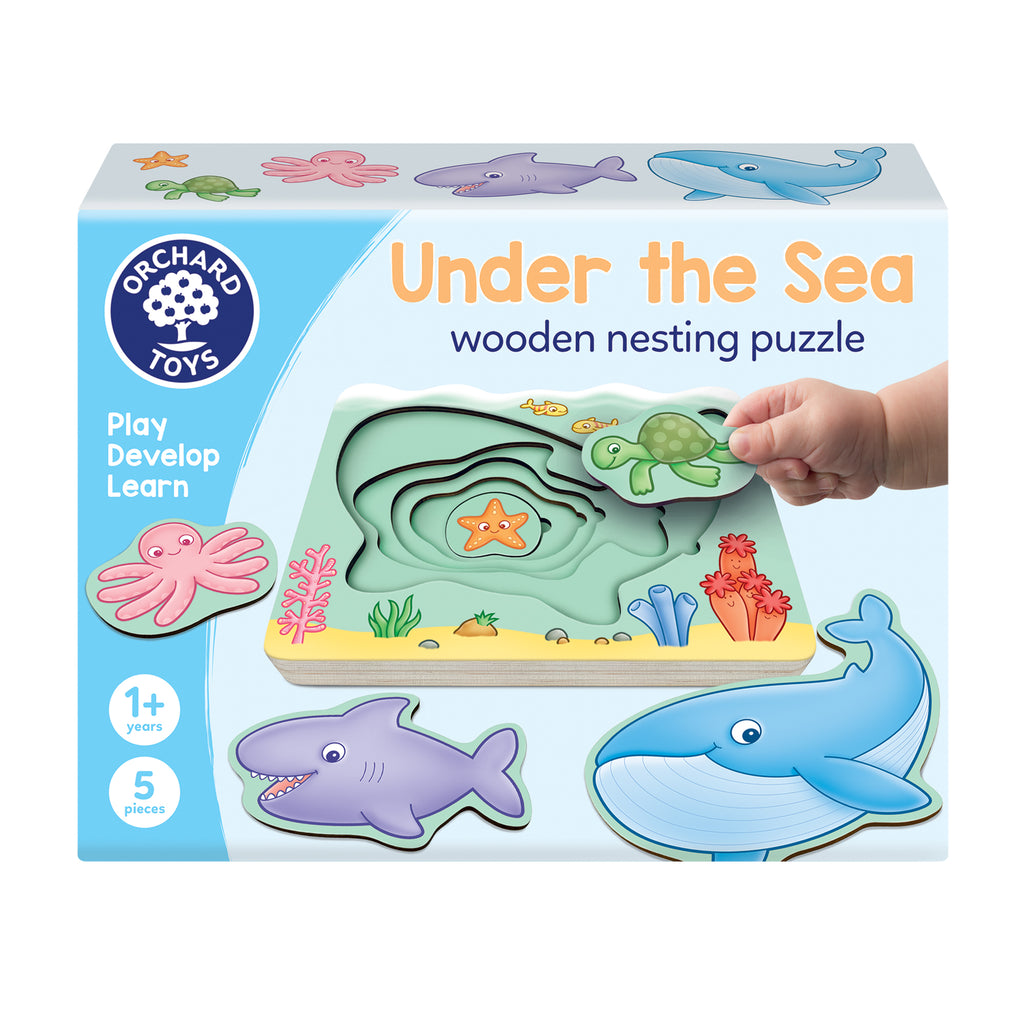 Orchard - Under the Sea Wooden Nesting Puzzle