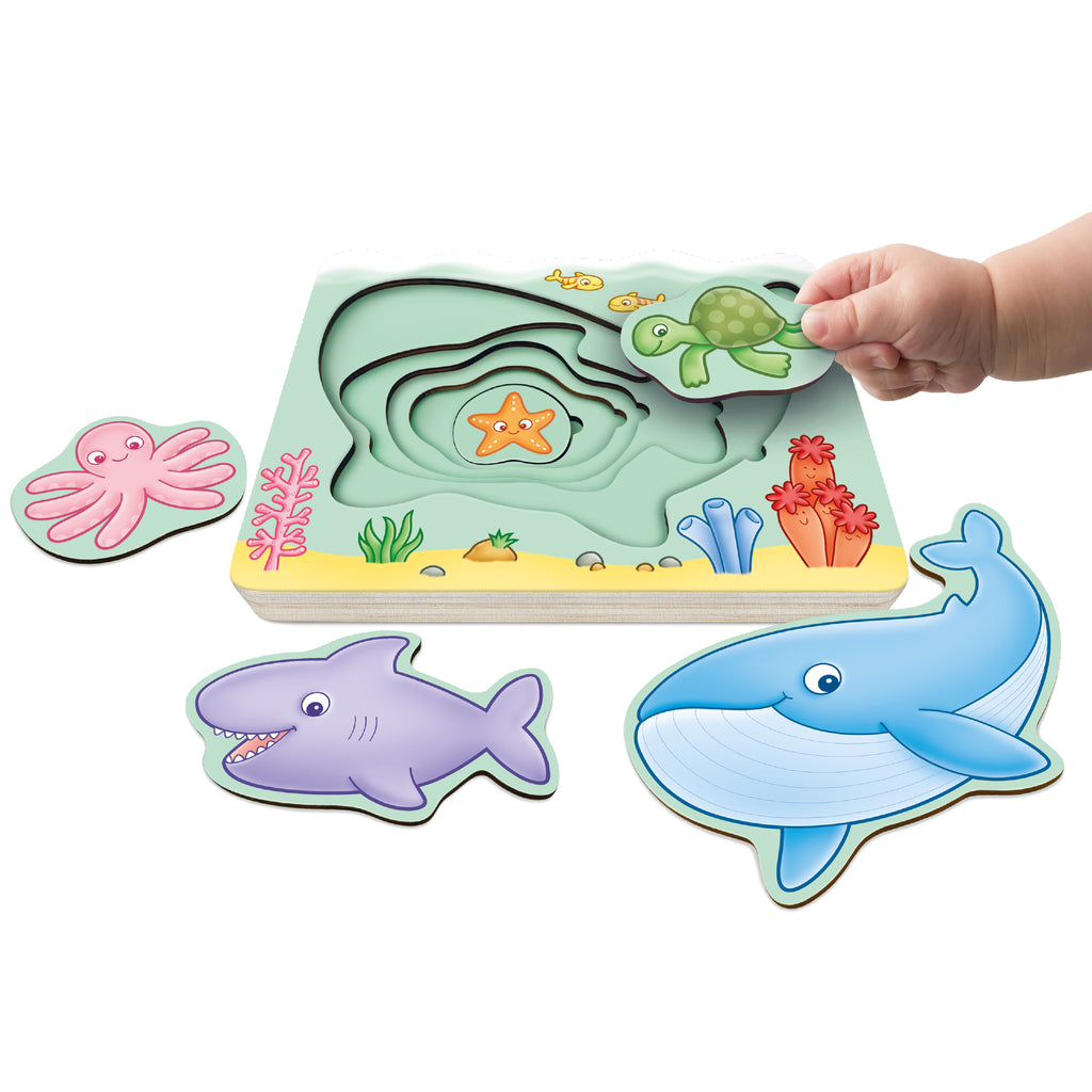 Orchard - Under the Sea Wooden Nesting Puzzle