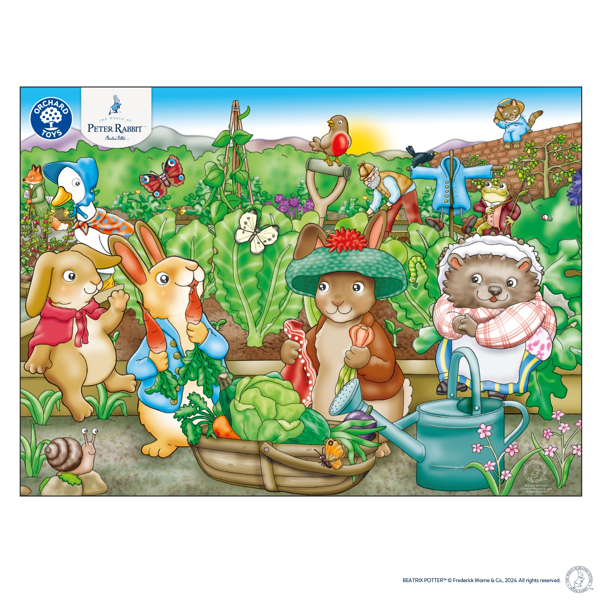 Orchard Peter Rabbit - World of Peter Rabbit 50 Piece Jigsaw