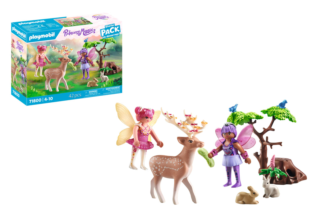 Playmobil - Princess Magic Fairies w/Forest Animals