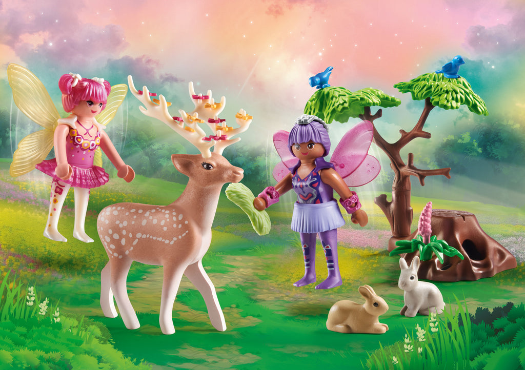 Playmobil - Princess Magic Fairies w/Forest Animals