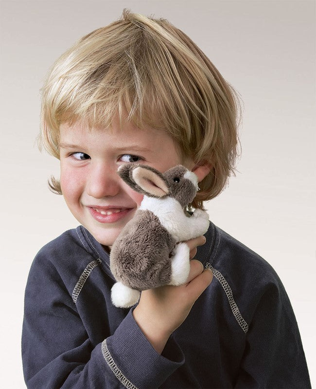 Folkmanis - Mini Bunny Rabbit Finger Puppet