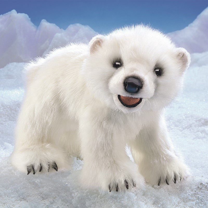 Folkmanis - Polar Bear Cub Puppet