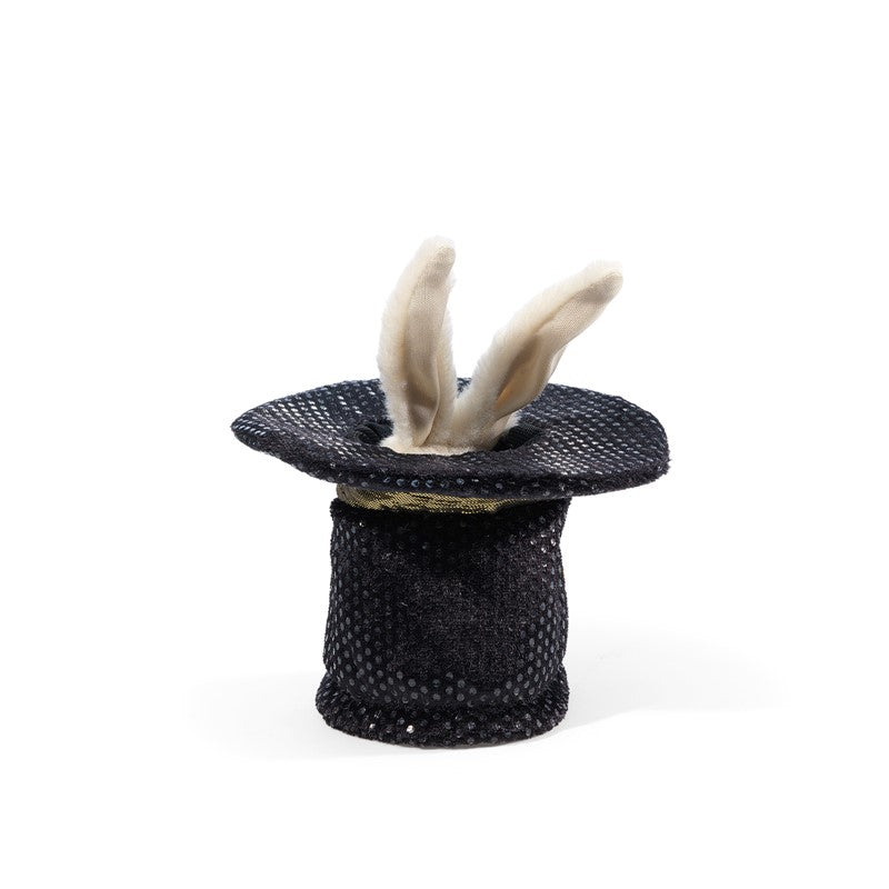 Folkmanis - Mini Magic Rabbit in a Hat Finger Puppet