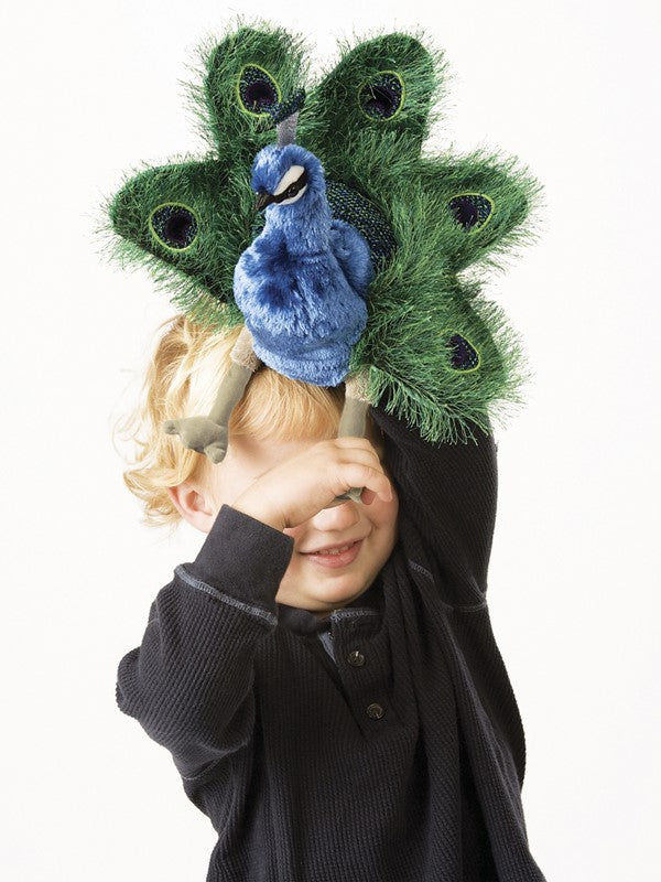 Folkmanis - Small Peacock Puppet