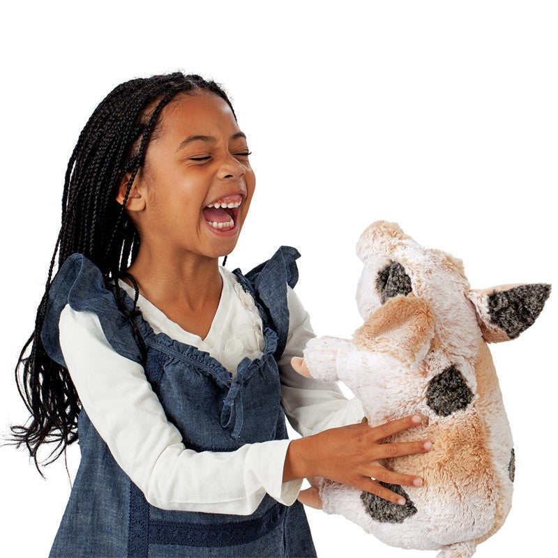 Folkmanis - Grunting Pig Puppet