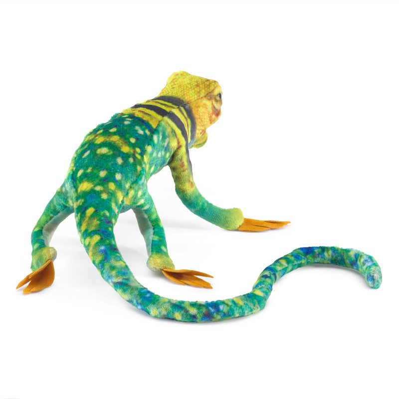 Folkmanis - Mini Collared Lizard Finger Puppet
