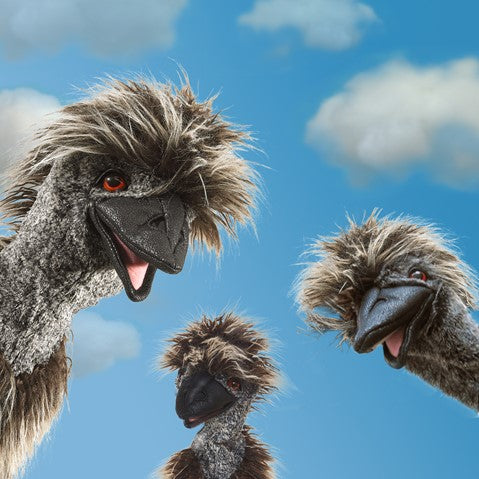 Folkmanis - Emu Stage Puppet