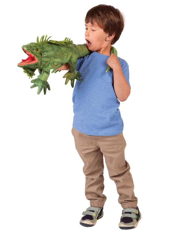 Folkmanis - Iguana Puppet