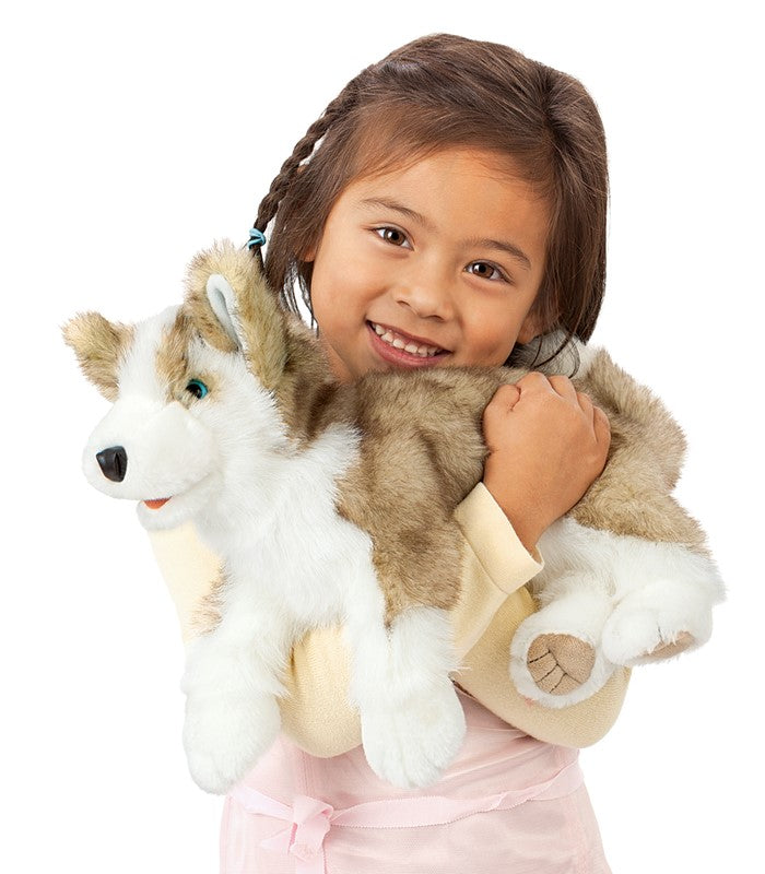 Folkmanis - Wolf Pup Puppet