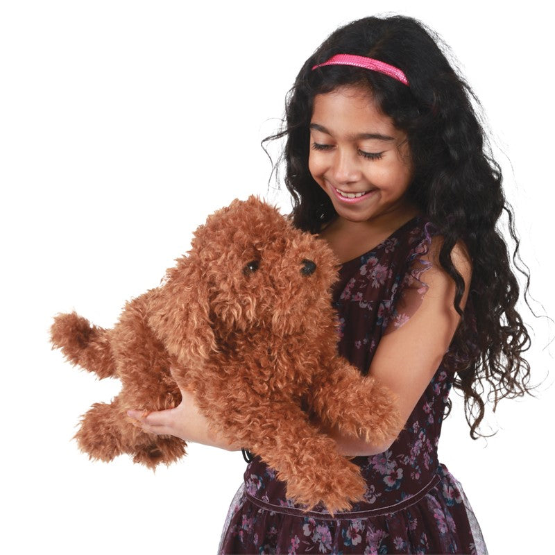 Folkmanis - Toy Poodle Puppy Puppet