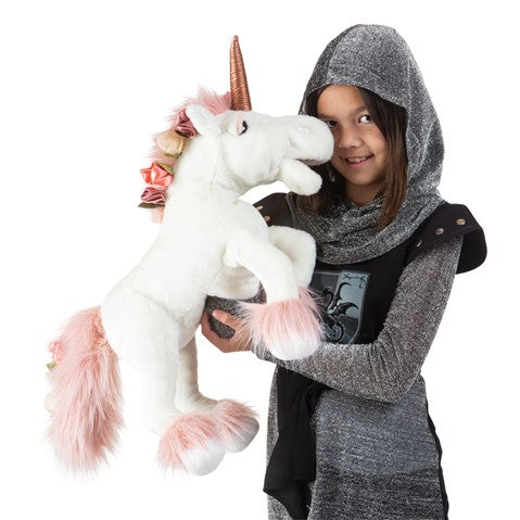 Folkmanis - Music Box Unicorn Puppet