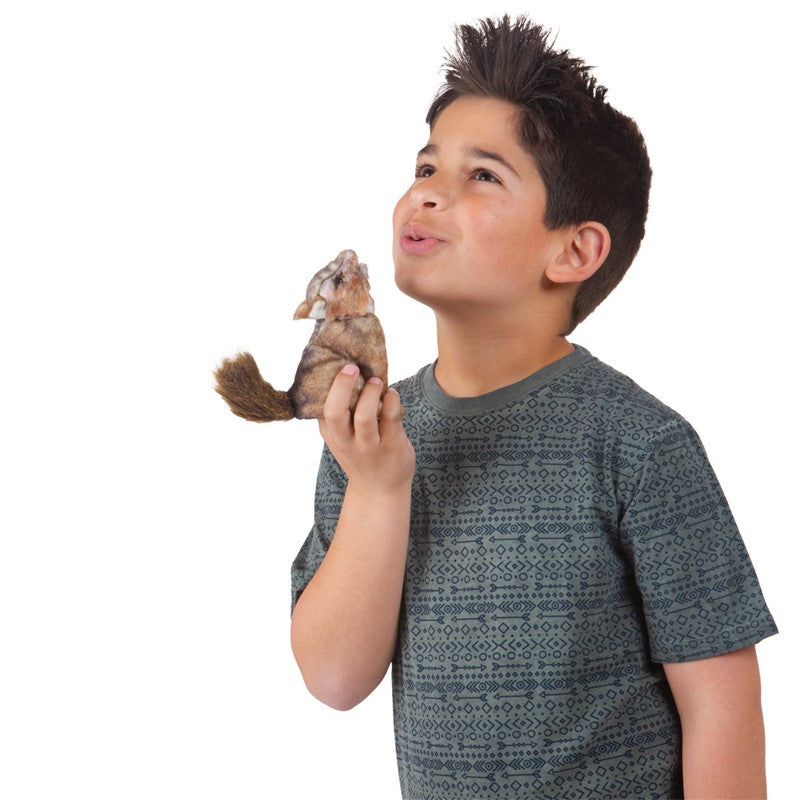 Folkmanis - Mini Coyote Finger Puppet