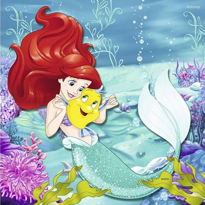Ravensburger - Disney Princesses Adventure 3x49p