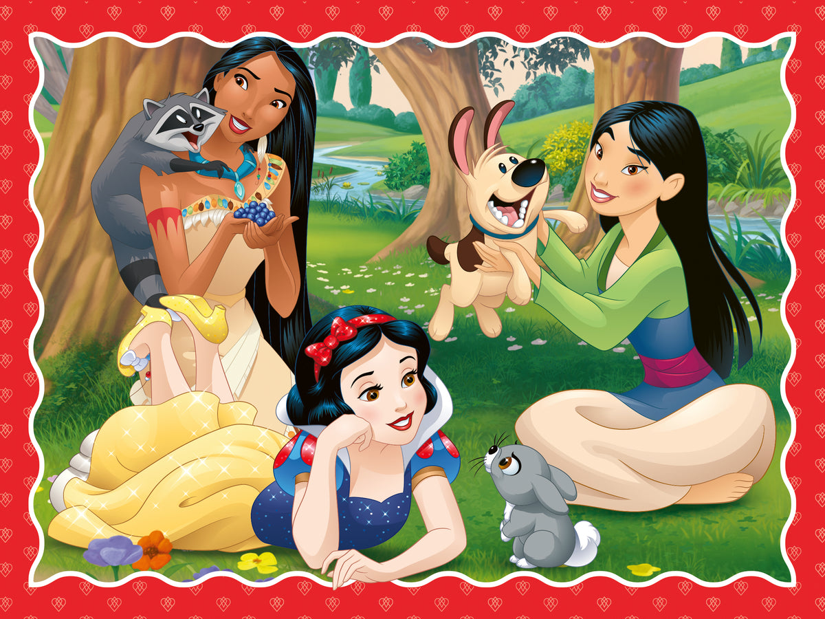 Ravensburger - Disney Friendship Princess 12,16, 20 and 24pc Puzzle