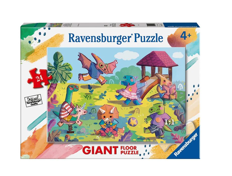 Ravensburger - 24pc Dinosaurs at Playground SuperSize Puzzle