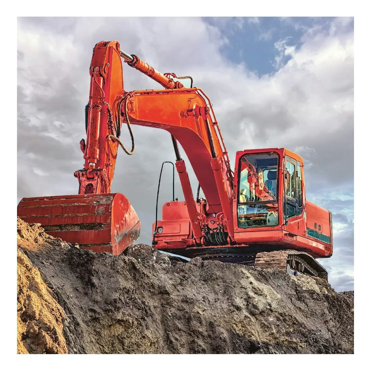 Ravensburger - Digger at Work 3x49p