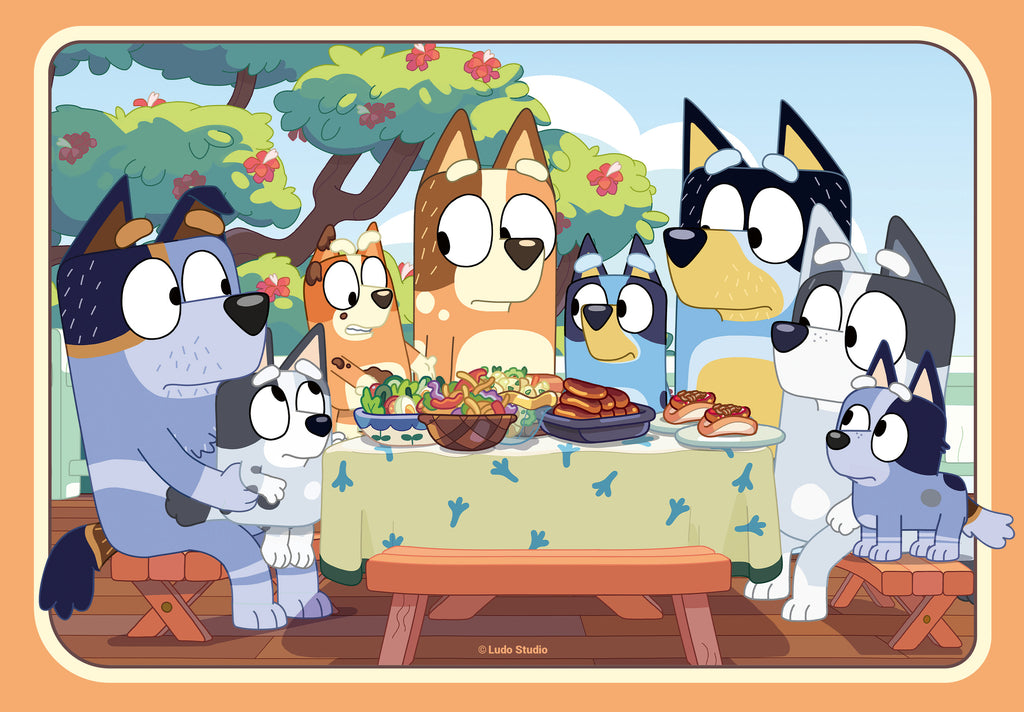 Ravensburger - Bluey Let's Do This! Puzzle 2x24pc